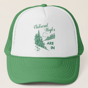 Gorra De Camionero Los alturas naturales están adentro
