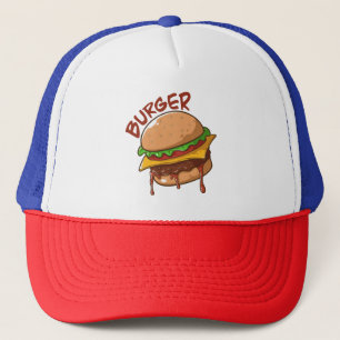 Gorra De Camionero Los amantes de la hamburguesa