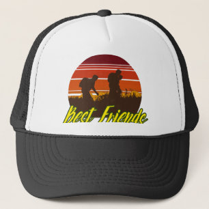 Gorra De Camionero Los Amigos Del Campamento Son Los Mejores Amigos