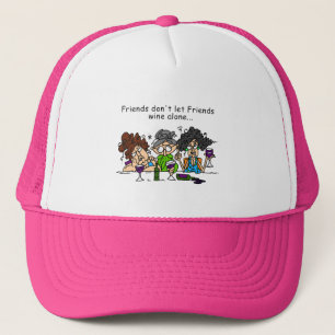 Gorra De Camionero Los amigos no dejan que los amigos se envuelvan so