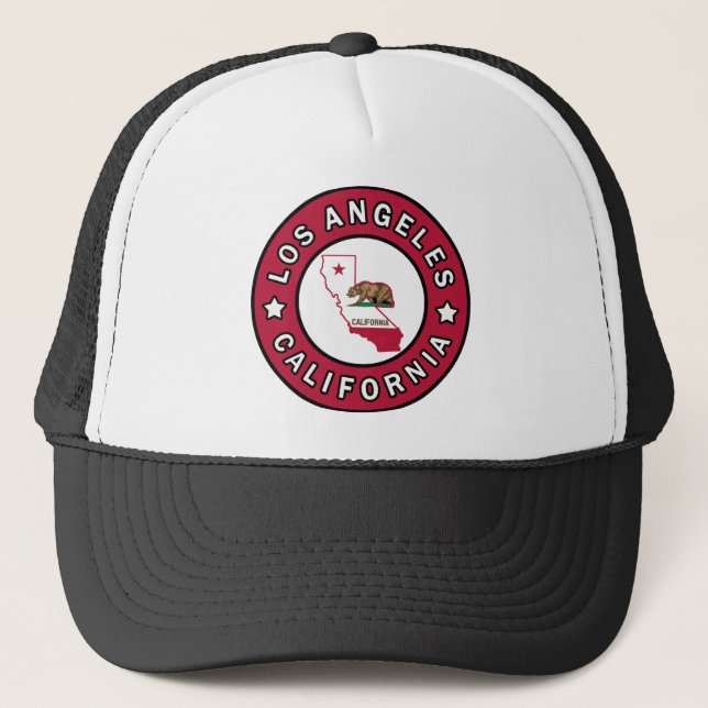 Gorra De Camionero Los Ángeles California (Anverso)