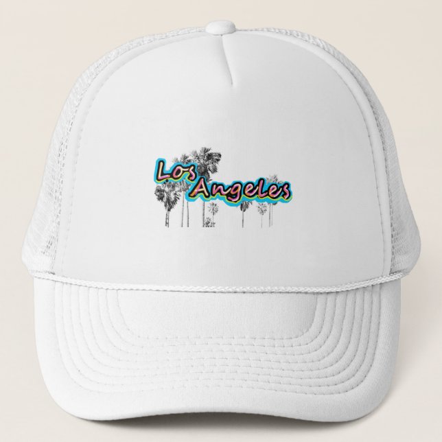 Gorra De Camionero Los Ángeles - California, Estados Unidos (Anverso)