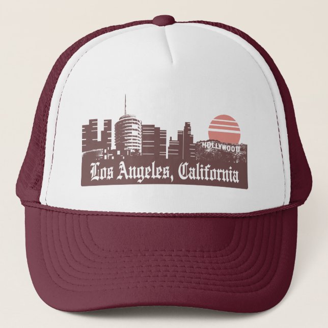 Gorra De Camionero Los Ángeles Linesky (Anverso)