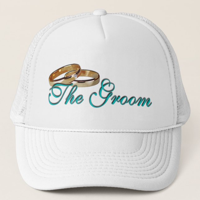Gorra De Camionero Los anillos del novio (Anverso)