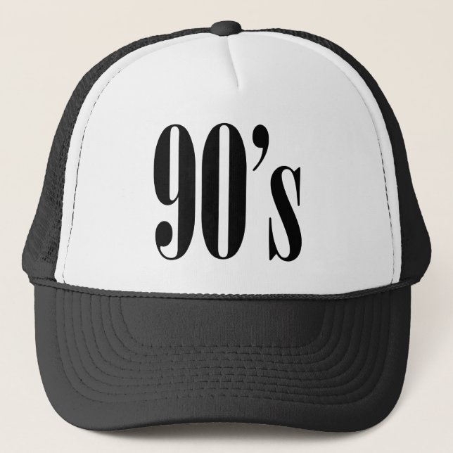 Gorra De Camionero los años 90 (Anverso)