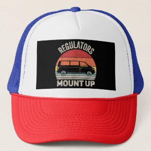 Gorra De Camionero Los anticuados reguladores de la retro montan a un