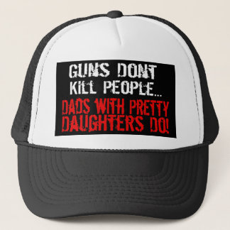 Gorra De Camionero Los armas no matan a la gente, papá divertido/hija