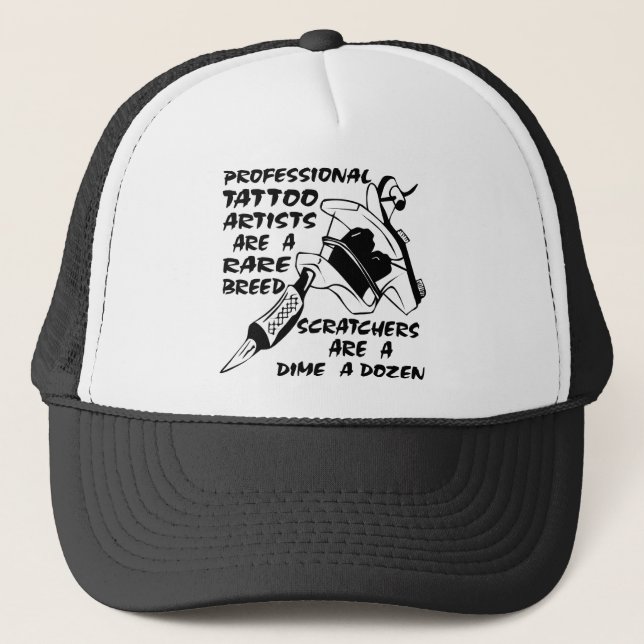 Gorra De Camionero Los artistas profesionales del tatuaje son una (Anverso)
