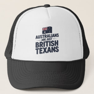 Gorra De Camionero Los australianos son sólo tejanos británicos