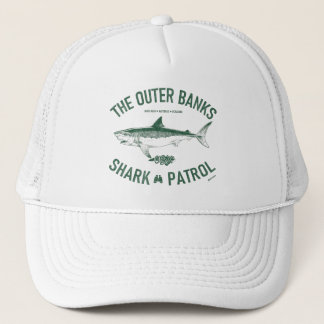 Gorra De Camionero Los bancos exteriores Patrulla de tiburones OBX Vi