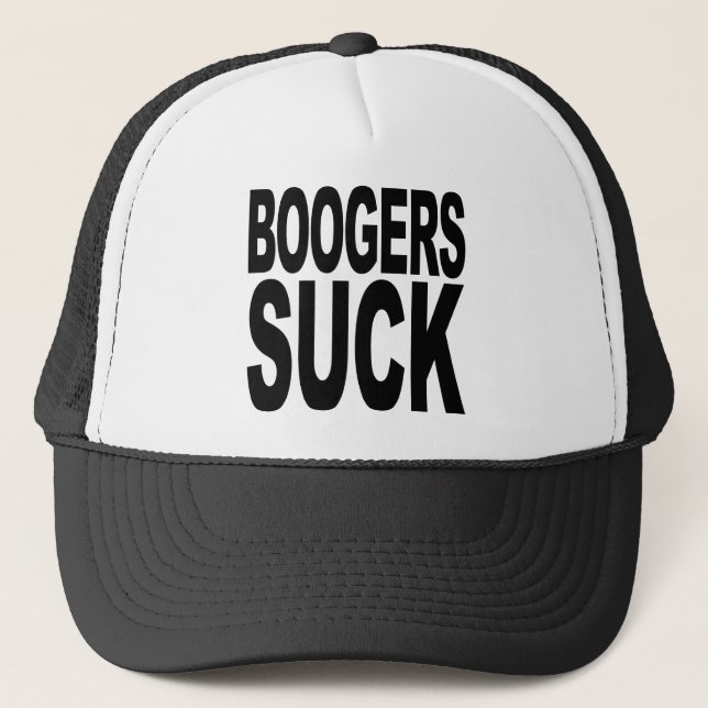 Gorra De Camionero Los Boogers chupan (Anverso)