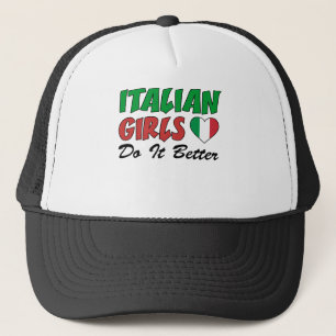 Gorra De Camionero Los Chicas italianos lo hacen mejor
