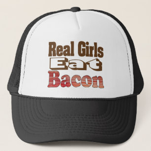 Gorra De Camionero Los Chicas reales comen a Bacon