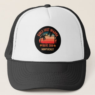 Gorra De Camionero "Los Chicas solo quieren tener un sol" Trucker Hat