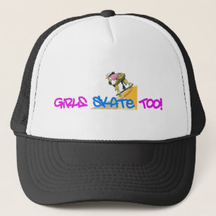 Gorra De Camionero ¡Los chicas también patinan! -Gorra