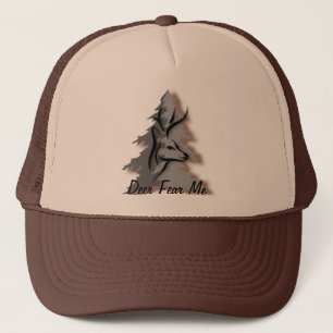 Gorra De Camionero Los ciervos me temen naturaleza divertida