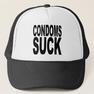 Gorra De Camionero Los condones chupan