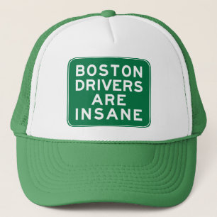 Gorra De Camionero Los conductores de Boston están locos