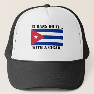 Gorra De Camionero Los Cubanos Lo Hacen... Con Un Cigar.