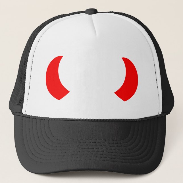 Gorra De Camionero Los cuernos del diablo (Anverso)