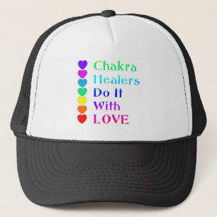 Gorra De Camionero Los curanderos Chakra lo hacen con amor en los col