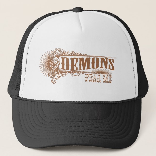 Gorra De Camionero ¡Los demonios me temen! (Anverso)