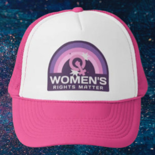 Gorra De Camionero Los derechos de la mujer son importantes