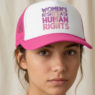 Gorra De Camionero Los Derechos de las Mujeres Son Derechos Humanos