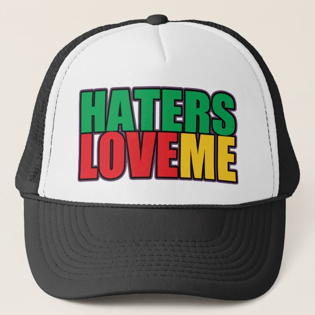 Gorra De Camionero Los enemigos me aman (Anverso)