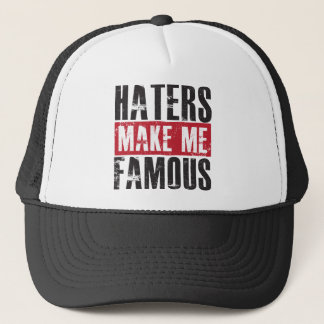 Gorra De Camionero Los enemigos me hacen famoso