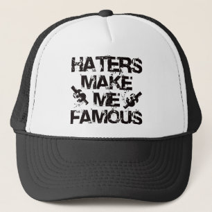 Gorra De Camionero Los enemigos me hacen famoso