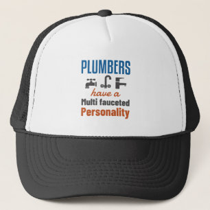 Gorra De Camionero Los fontaneros tienen una personalidad multifacéti