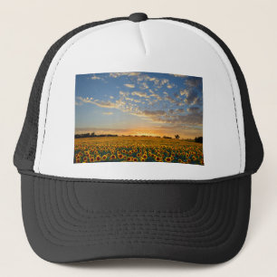 Gorra De Camionero Los girasoles al atardecer