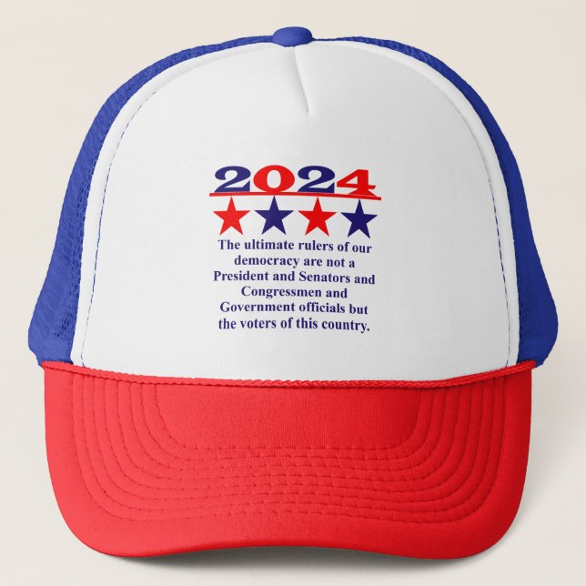 Gorra De Camionero Los Gobernantes Finales De Nuestra Democracia - Cu (Anverso)