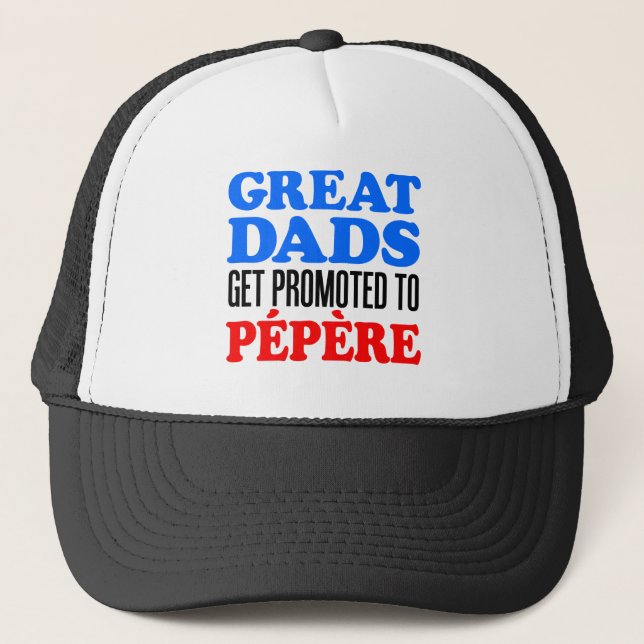 Gorra De Camionero Los grandes papás promovieron Pepere (Anverso)