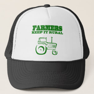 Gorra De Camionero Los granjeros lo mantienen rural