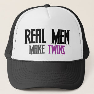 Gorra De Camionero Los hombres de verdad hacen gemelos