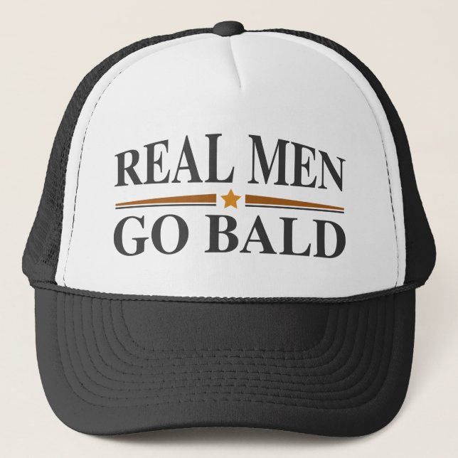 Gorra De Camionero Los hombres de verdad se calman (Anverso)