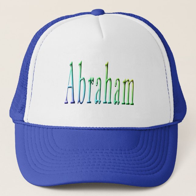 Gorra De Camionero Los hombres llamados Abraham, (Anverso)
