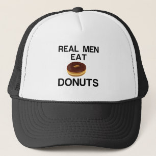 GORRA DE CAMIONERO LOS HOMBRES REALES COMEN DONURAS