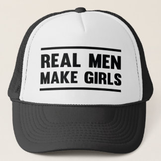 Gorra De Camionero Los hombres reales hacen a chicas