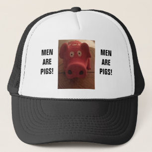 GORRA DE CAMIONERO ¡LOS HOMBRES SON CERDOS!