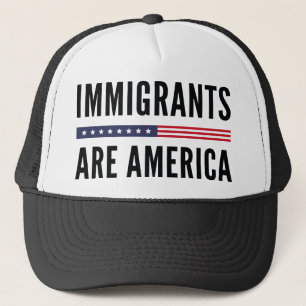 Gorra De Camionero Los inmigrantes son América