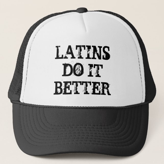 GORRA DE CAMIONERO LOS LATINES MEJORA (Anverso)