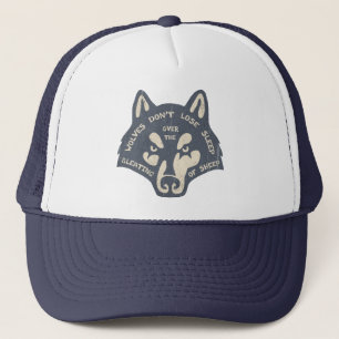 Gorra De Camionero Los lobos no pierden sueño