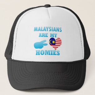 Gorra De Camionero Los malasios son mi Homies