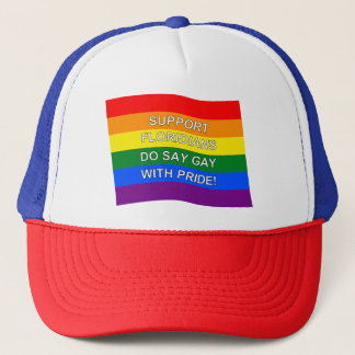 Gorra De Camionero Los marfileños dicen gay, con orgullo