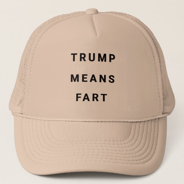 GORRA DE CAMIONERO LOS MEDIOS DEL TRIUNFO FART (Anverso)