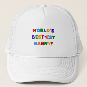 Gorra De Camionero Los mejores regalos de nana del mundo para los col