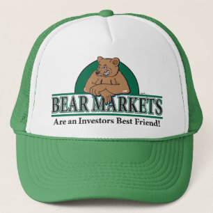 Gorra De Camionero Los mercados de oso-son-inversores-mejores amigos